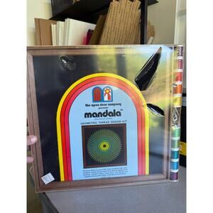 Open Door Company Vintage Mandala Geometric Thread Design Kit - new old stock